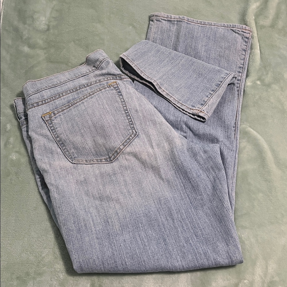The Diva Women’s Bootcut Jeans Size 14 Light Wash Denim Classic Blue